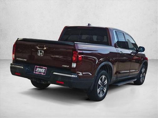 Deep Scarlet Pearl 2017 Honda Ridgeline RTL-E