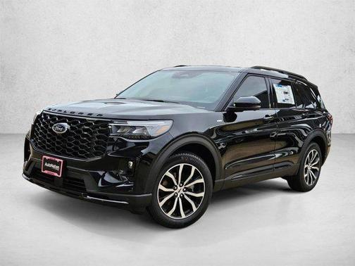 Agate Black Metallic 2026 Ford Explorer ST-Line