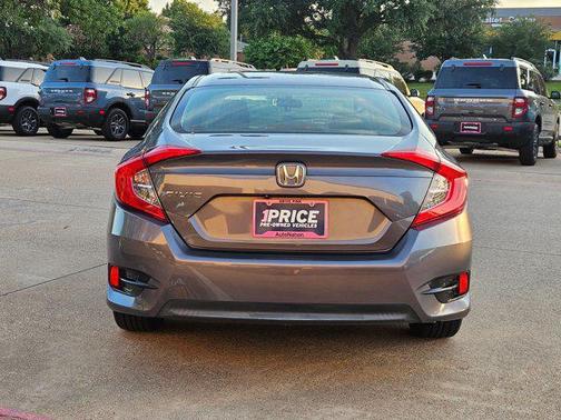 Modern Steel Metallic 2017 Honda Civic LX