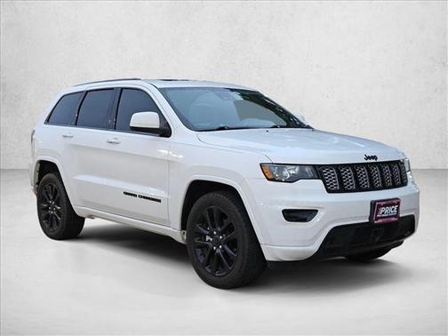 Bright White Clearcoat 2020 Jeep Grand Cherokee Altitude