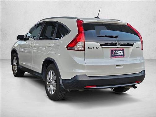 White 2013 Honda CR-V EX-L