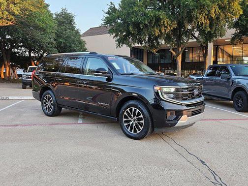 Agate Black Metallic 2025 Ford Expedition Max Platinum