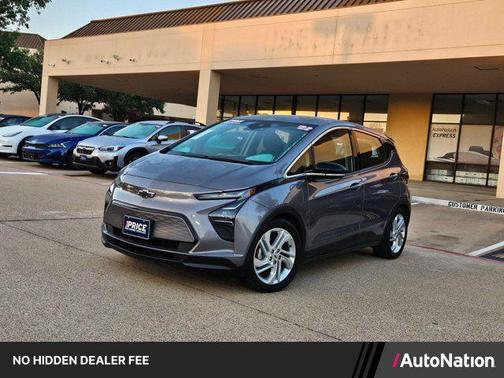 Gray Ghost Metallic 2022 Chevrolet Bolt EV FWD 1LT