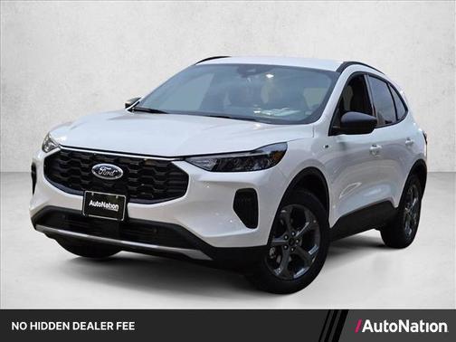 star white metallic tri-coat 2026 Ford Escape ST-Line