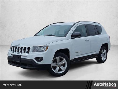 Bright White Clearcoat 2017 Jeep Compass Sport
