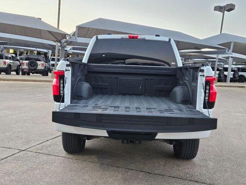 Oxford White 2024 Ford F-150 Lightning XLT
