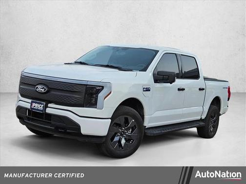 Oxford White 2024 Ford F-150 Lightning XLT