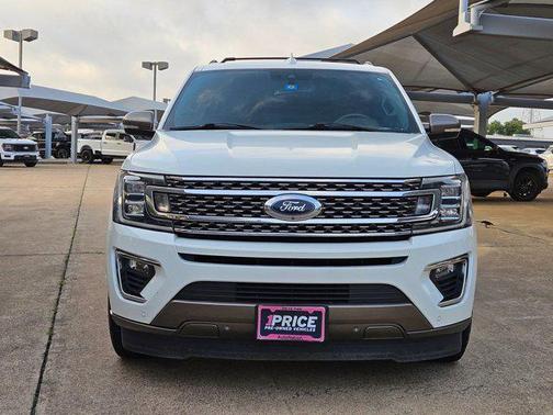 Star White Metallic Tri-Coat 2021 Ford Expedition King Ranch