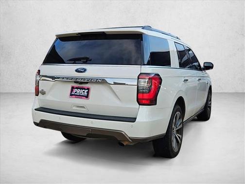 Star White Metallic Tri-Coat 2021 Ford Expedition King Ranch