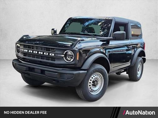 Shadow Black 2025 Ford Bronco Base 2 Door 4x4