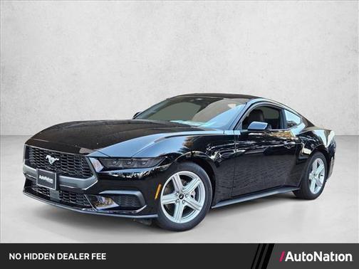 Shadow Black 2026 Ford Mustang EcoBoost