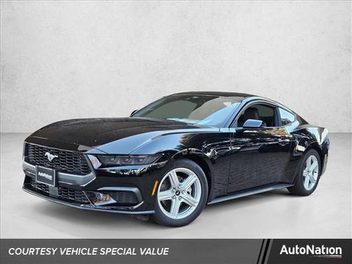 Shadow Black 2026 Ford Mustang EcoBoost