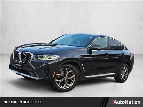 Dark Graphite Metallic 2022 BMW X4 xDrive30i