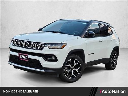 Bright White Clearcoat 2025 Jeep Compass Limited