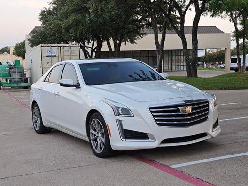 Crystal White Tricoat 2017 Cadillac CTS 3.6L Luxury