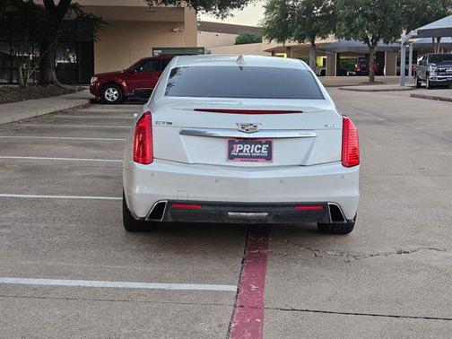 Crystal White Tricoat 2017 Cadillac CTS 3.6L Luxury