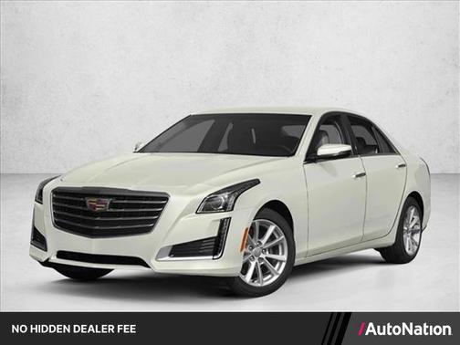 Crystal White Tricoat 2017 Cadillac CTS 3.6L Luxury
