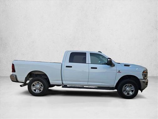 Bright White Clearcoat 2025 RAM 2500 Tradesman Crew Cab 4x4 6'4' Box