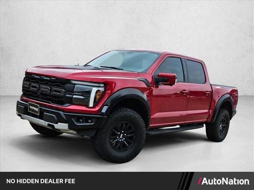 Rapid Red Metallic Tinted Clearcoat 2024 Ford F-150 Raptor