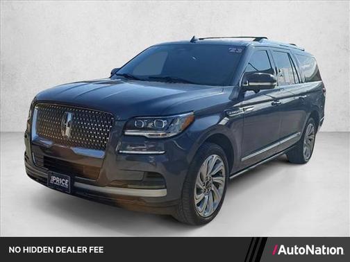 Ocean Drive Blue Metallic Tinted Clearcoat 2023 Lincoln Navigator Reserve