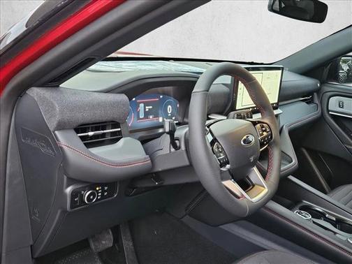 Rapid Red Metallic Tinted Clearcoat 2026 Ford Explorer ST-Line