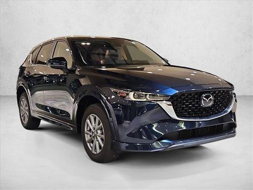 Deep Crystal Blue Mica 2025 Mazda CX-5 2.5 S Preferred Package
