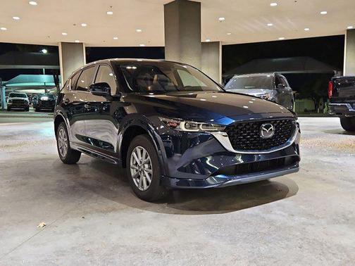 Deep Crystal Blue Mica 2025 Mazda CX-5 2.5 S Preferred Package
