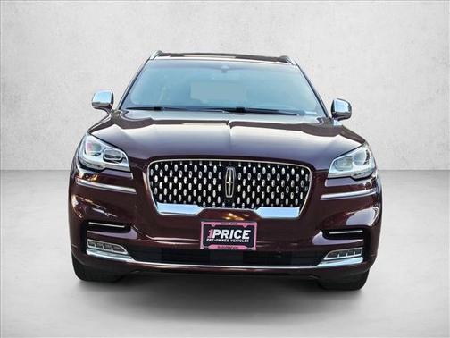 Burgundy Velvet Metallic Tinted Clearcoat 2020 Lincoln Aviator Black Label AWD
