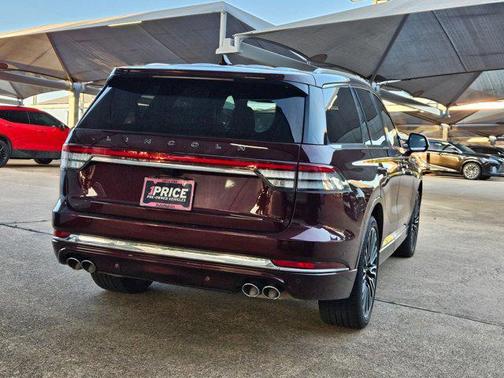 Burgundy Velvet Metallic Tinted Clearcoat 2020 Lincoln Aviator Black Label AWD
