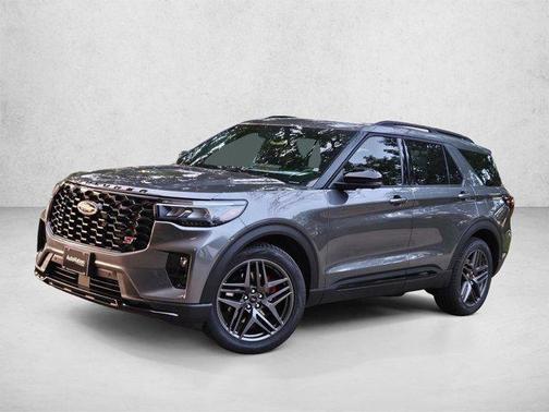 Carbonized Gray Metallic 2026 Ford Explorer ST