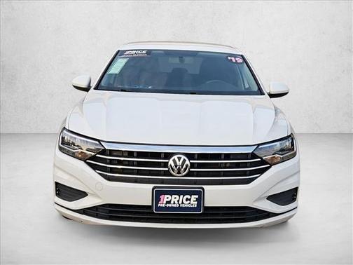 White Silver Metallic 2019 Volkswagen Jetta 1.4T S
