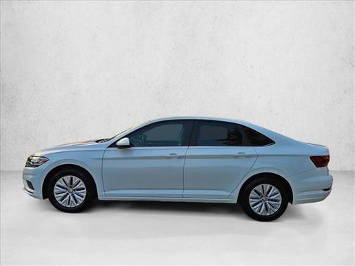 White Silver Metallic 2019 Volkswagen Jetta 1.4T S