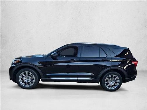 Agate Black Metallic 2026 Ford Explorer Platinum
