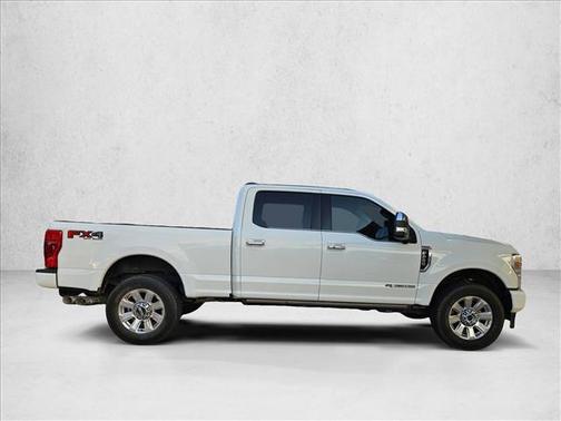 Star White Metallic Tri-Coat 2020 Ford F-250 Platinum
