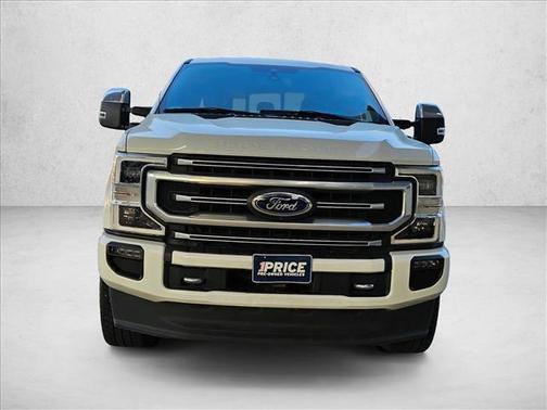Star White Metallic Tri-Coat 2020 Ford F-250 Platinum