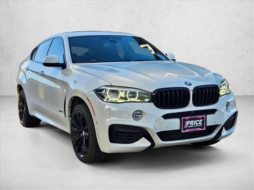 Alpine White 2015 BMW X6 xDrive50i