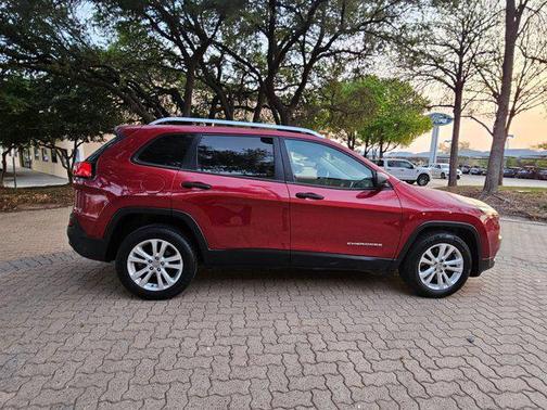 Deep Cherry Red Crystal Pearlcoat 2015 Jeep Cherokee Sport