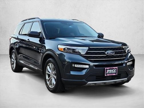 Stone Blue Metallic 2023 Ford Explorer XLT