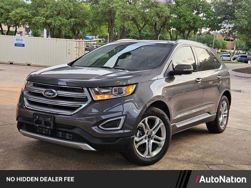 Magnetic Metallic 2017 Ford Edge Titanium