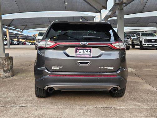 Magnetic Metallic 2017 Ford Edge Titanium