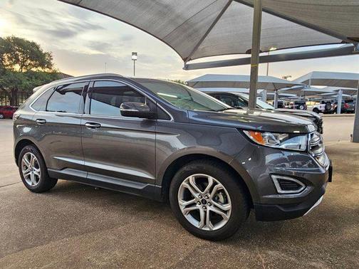Magnetic Metallic 2017 Ford Edge Titanium