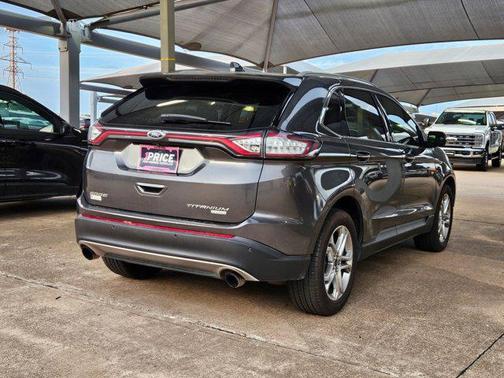Magnetic Metallic 2017 Ford Edge Titanium
