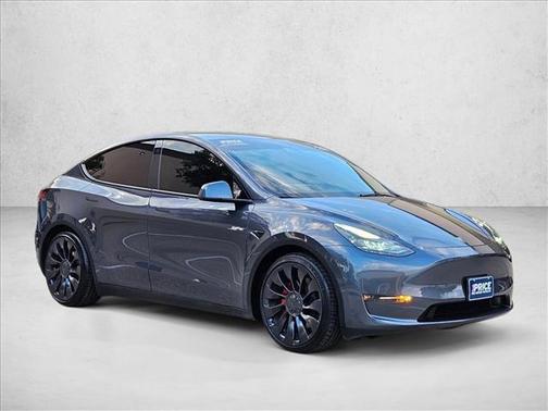 Midnight Silver Metallic 2023 Tesla Model Y Performance Dual Motor All-Wheel Drive