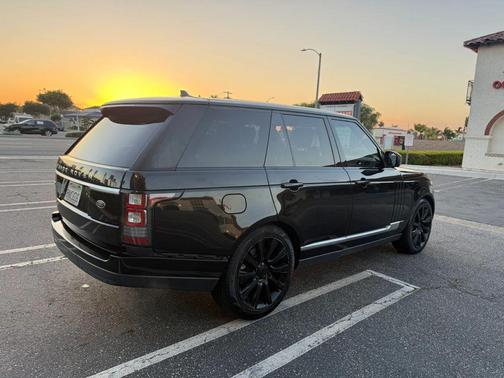 Black 2016 Land Rover Range Rover 5.0L Supercharged
