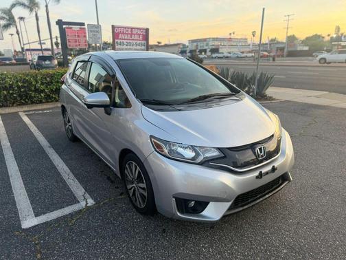 Alabaster Silver Metallic 2015 Honda Fit EX