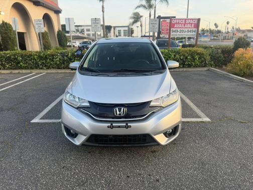 Alabaster Silver Metallic 2015 Honda Fit EX