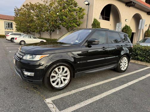 Black 2016 Land Rover Range Rover Sport 3.0L Turbocharged Diesel HSE Td6