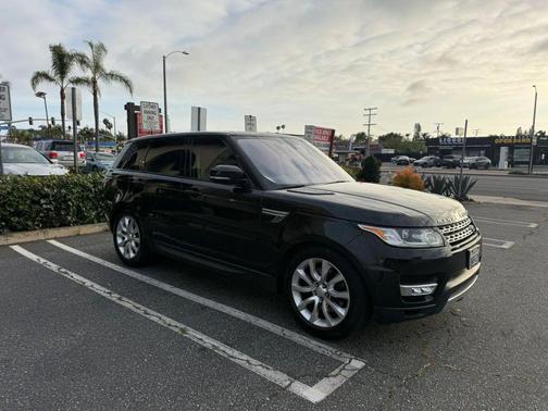 Black 2016 Land Rover Range Rover Sport 3.0L Turbocharged Diesel HSE Td6