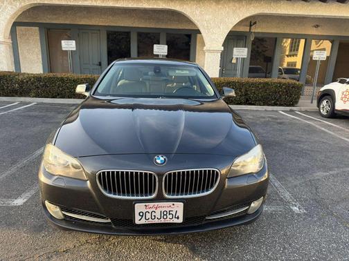 Black 2011 BMW 535 535i Sedan 4D