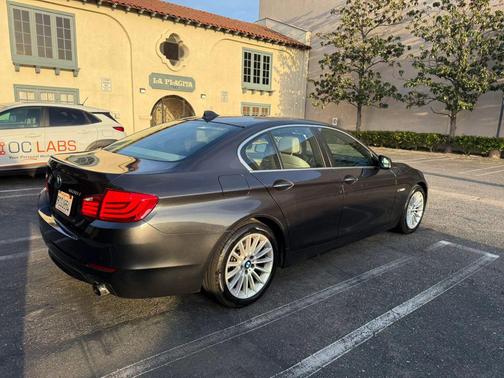 Black 2011 BMW 535 535i Sedan 4D